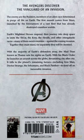 Avengers: Infinity Prose Novel: 3 (Marvel Original Prose Novels) - James A. Moore [KSIĄŻKA]