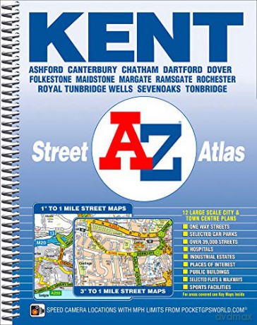 A-Z Kent Street Atlas - Geographers A-Z Map Company [KSIĄŻKA]