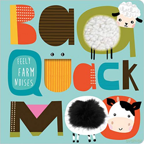 Baa Quack Moo Board Book - Christie Hainsby [KSIĄŻKA]