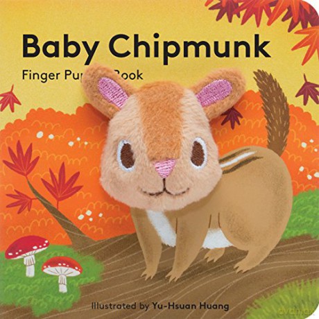 Baby Chipmunk: Finger Puppet Book (Little Finger Puppet Board Books) - Yu-Hsuan Huang [KSIĄŻKA]