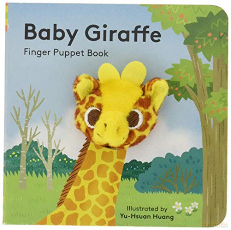 Baby Giraffe: Finger Puppet Book (Little Finger Puppet Board Books) - Yu-Hsuan Huang [KSIĄŻKA]