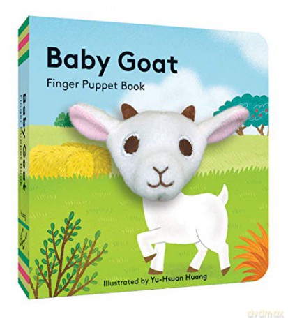 Baby Goat: Finger Puppet Book: (Best Baby Book for Newborns, Board Book with Plush Animal) - Yu-Hsuan Huang [KSIĄŻKA]