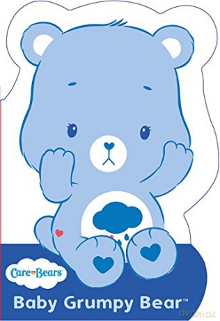 Baby Grumpy Bear: Shaped Board Book 2 (Care Bears) - Care Bears [KSIĄŻKA]