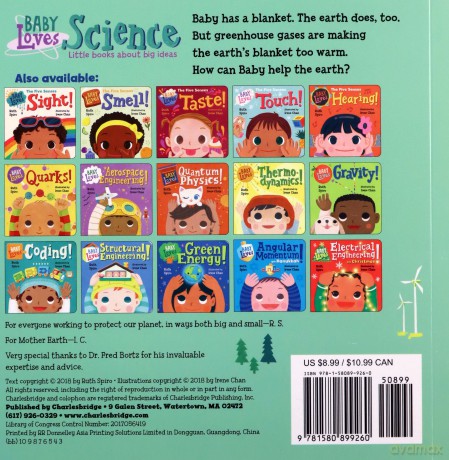 Baby Loves Green Energy! (Baby Loves Science): 7 - Ruth Spiro [KSIĄŻKA]