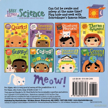 Baby Loves Quantum Physics!: 4 (Baby Loves Science) - Irene Chan [KSIĄŻKA]