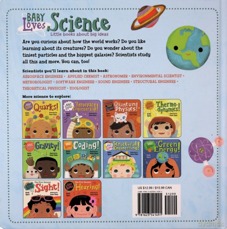 Baby Loves Scientists (Baby Loves Science) - Ruth Spiro [KSIĄŻKA]