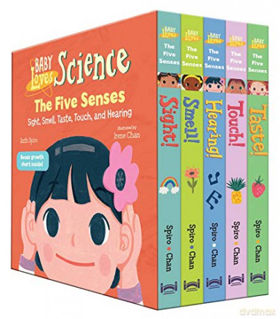 Baby Loves the Five Senses Boxed Set (Baby Loves Science) - Ruth Spiro [KSIĄŻKA]