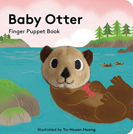 Baby Otter: Finger Puppet Book (Little Finger Puppet Board Books) - Yu-Hsuan Huang [KSIĄŻKA]