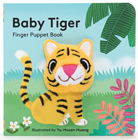 Baby Tiger: Finger Puppet Book: (finger Puppet Book for Toddlers and Babies, Baby Books for First Year, Animal Finger Puppets) (Little Finger Puppet Board Books): 1 - Yu-Hsuan Huang [KSIĄŻKA]