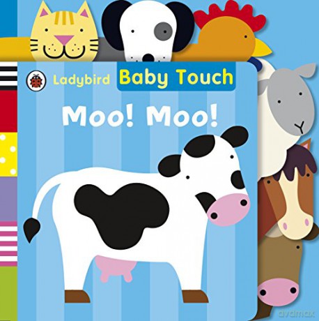 Baby Touch: Moo! Moo! Tab Book [KSIĄŻKA]
