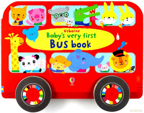 Baby's Very First Bus Book (Babys Very First Books): 1 - Fiona Watt [KSIĄŻKA]