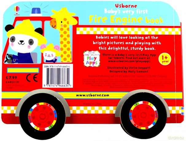 Baby's Very First Fire Engine Book: 1 (Baby's Very First Books) - Fiona Watt [KSIĄŻKA]