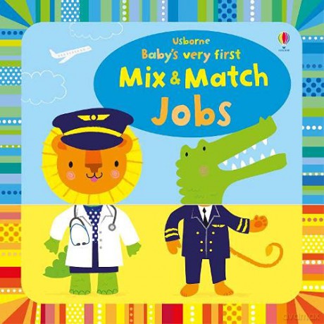 Baby's Very First Mix and Match Jobs (Baby's Very First Books): 1 - Fiona Watt [KSIĄŻKA]