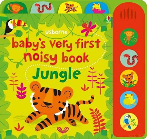 Baby's Very First Noisy Book Jungle (Babys Very First Books): 1 - Fiona Watt [KSIĄŻKA]