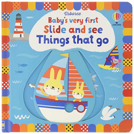 Baby's Very First Slide and See Things That Go (Baby's Very First Books): 1 - Fiona Watt [KSIĄŻKA]