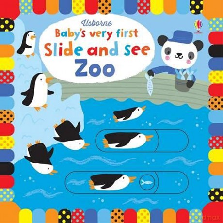 Baby's Very First Slide and See Zoo (Baby's Very First Books): 1 - Fiona Watt [KSIĄŻKA]