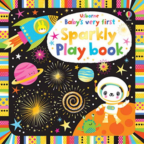Baby's Very First Sparkly Playbook (Baby's Very First Books): 1 - Fiona Watt [KSIĄŻKA]