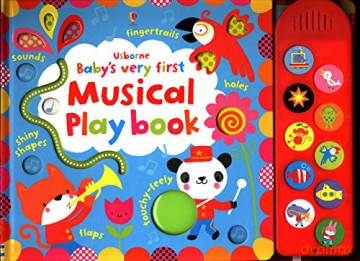 Baby's Very First Touchy-Feely Musical Play Book (Baby's Very First Books): 1 - Fiona Watt [KSIĄŻKA]