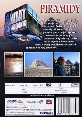 Świat Bez Tajemnic 19: Piramidy [DVD]