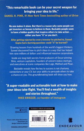 Backable: The surprising truth behind what makes people take a chance on you - Suneel Gupta [KSIĄŻKA]