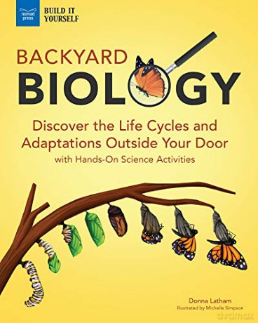 Backyard Biology: Discover the Life Cycles and Adaptations Outside Your Door with Hands-On Science Activities (Build It Yourself) - Donna Latham [KSIĄŻKA]