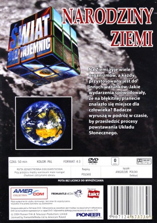 Świat bez tajemnic 18: Narodziny Ziemi [DVD]