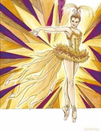 Ballet Costumes Coloring Book (Dover Fashion Coloring Book) - Brenda Sneathen Mattox [KSIĄŻKA]