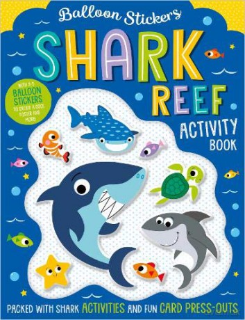 Balloon Stickers Shark Reef Activity Book - Make Believe Ideas [KSIĄŻKA]