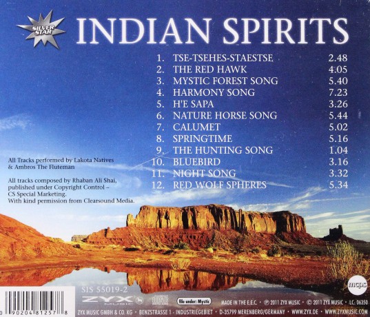 Indian Spirits [CD]