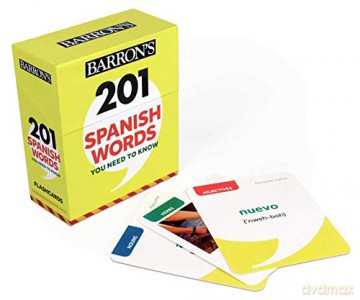 Barron's 201 Spanish Words You Need to Know Flashcards (Barron's Foreign Language Guides) - Theodore Kendris [KSIĄŻKA]