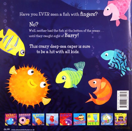 Barry the Fish with Fingers - Sue Hendra [KSIĄŻKA]