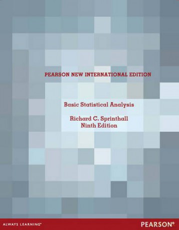Basic Statistical Analysis: Pearson New International Edition - Richard Sprinthall [KSIĄŻKA]