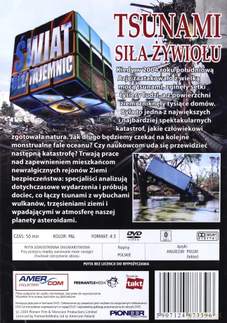 Świat Bez Tajemnic 15: Tsunami Siła Żywiołu [DVD]