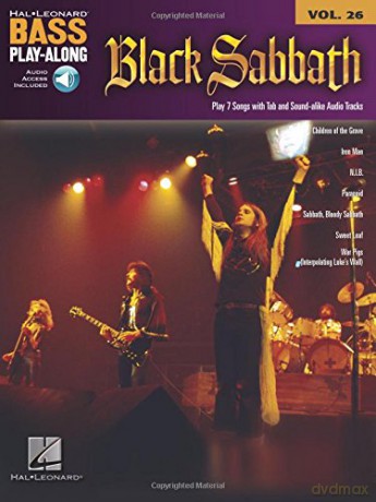 Bass Play Along Volume 26 Black Sabbath Bass Guitar Tab Book (Hal Leonard Bass Play-Along) [KSIĄŻKA]