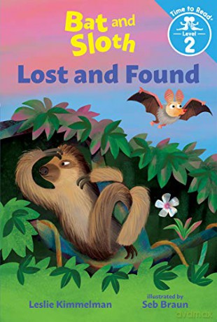 Bat and Sloth Lost and Found (Bat and Sloth: Time to Read, Level 2) - Leslie Kimmelman [KSIĄŻKA]