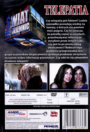 Świat Bez Tajemnic 12: Telepatia [DVD]