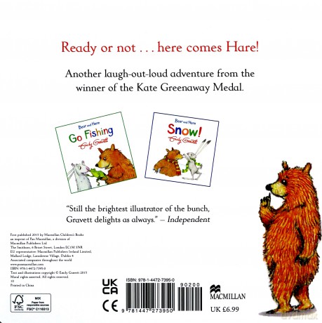 Bear and Hare: Where's Bear - Emily Gravett [KSIĄŻKA]