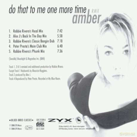 Do That To Me One More Time Re (maxi-single) [CD]