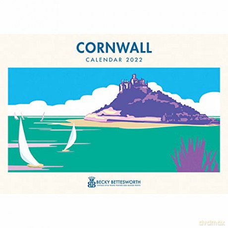 Becky Bettesworth, Cornwall A4 Calendar 2022 [KALENDARZ]
