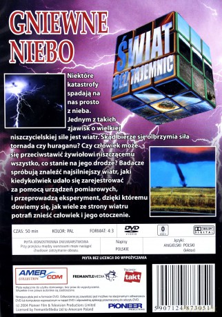 Świat Bez Tajemnic 07: Gniewne Niebo [DVD]