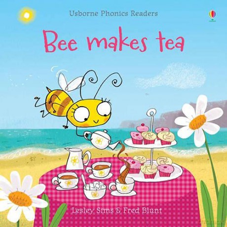 Bee Makes Tea (Phonics Readers) - Lesley Sims [KSIĄŻKA]
