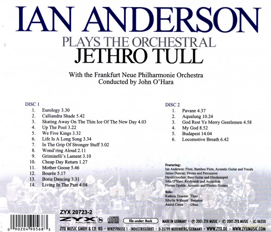 Plays Jethro Tull [2CD]