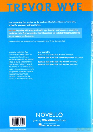 Beginner's Book for the Flute: Part One - Trevor Wye [KSIĄŻKA]