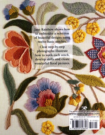 Beginner's Guide to Crewel Embroidery (Beginner's Guide to Needlecrafts) - Jane Rainbow [KSIĄŻKA]