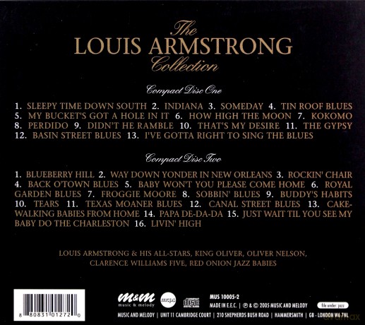 The Louis Armstrong Collection [2CD]