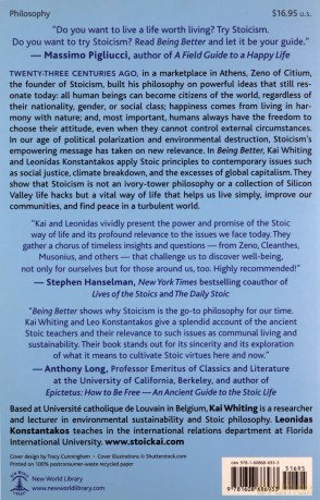 Being Better: Stoicism for a World Worth Living in - Kai Whiting [KSIĄŻKA]