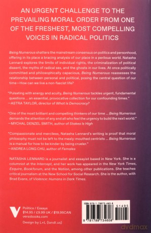 Being Numerous: Essays on Non-Fascist Life - Natasha Lennard [KSIĄŻKA]