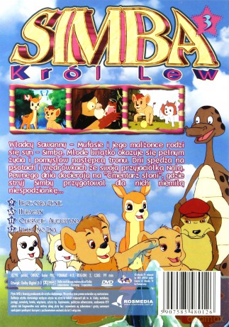Simba - Król Lew odcinki 9-12 [DVD]