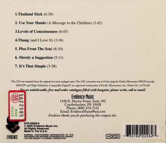 Levels Of Consciousness [CD]
