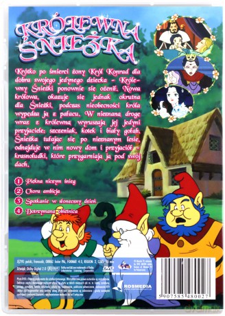 Królewna Śnieżka odcinki 1-4 [DVD]